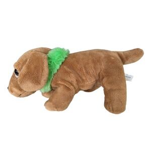Vintage Wishpets 2005 Pretty Dachshund Plush Brown Wiener Dog Stuffed Toy